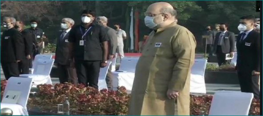 Police Commemoration Day: Home Minister Amit Shah pays tribute to Police personnel