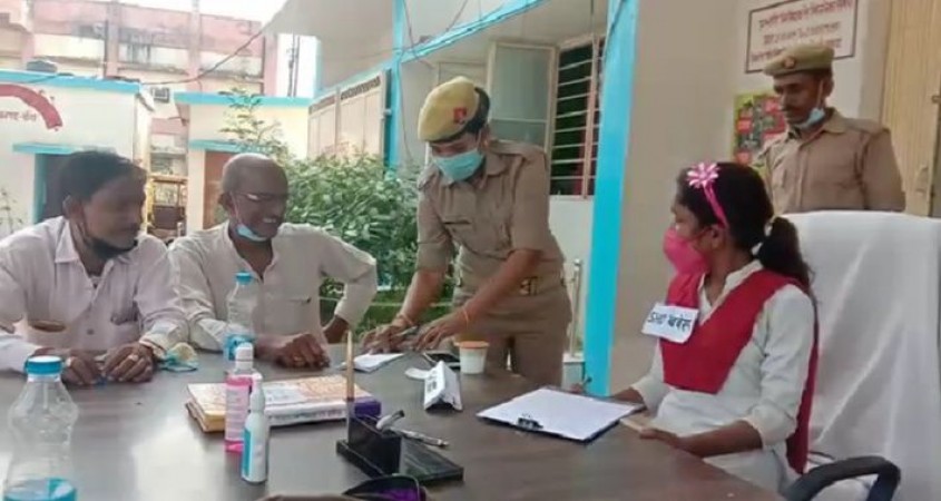 Baberu police station made student in charge for 1-day