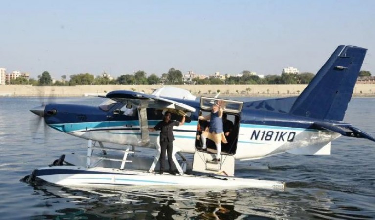 Sea plane service to start from Statue of Unity to Sabarmati, PM Modi to inaugurate on this day