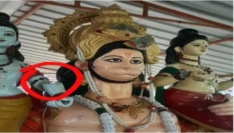 बिहार: मंदिर में घुसकर देव मूर्तियां तोड़ीं, पुजारी का किडनैप, हिन्दू संगठनों में आक्रोश