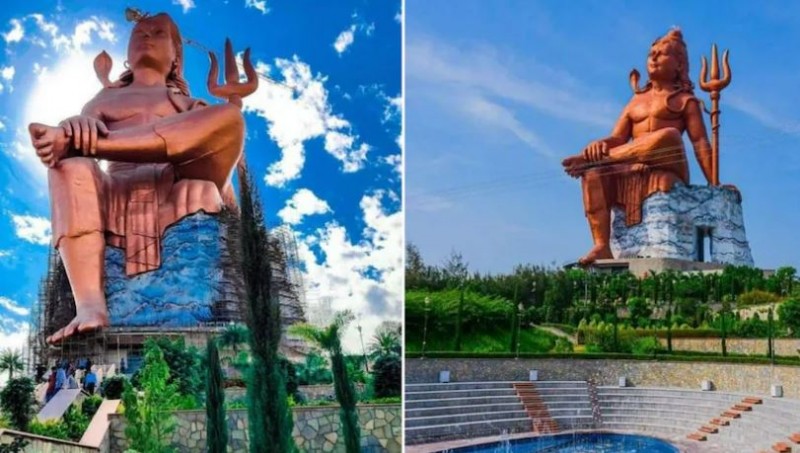 World's tallest Shiva statue inaugurated, can be seen from 20 km away