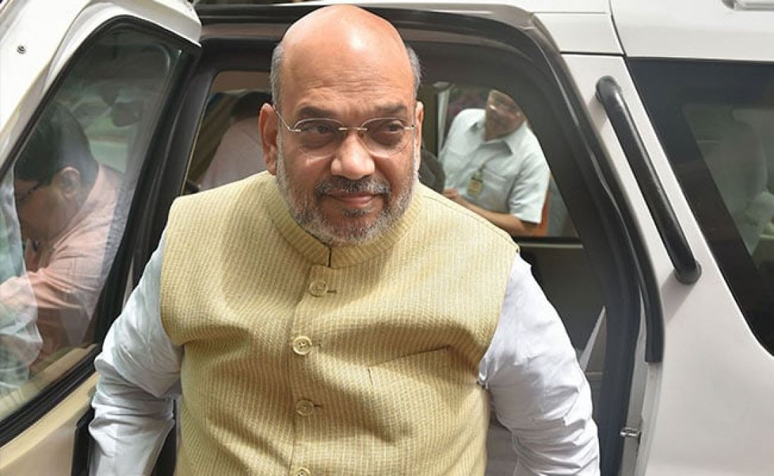 Amit Shah expressed his concern over the meeting with Interpol Secretary-General