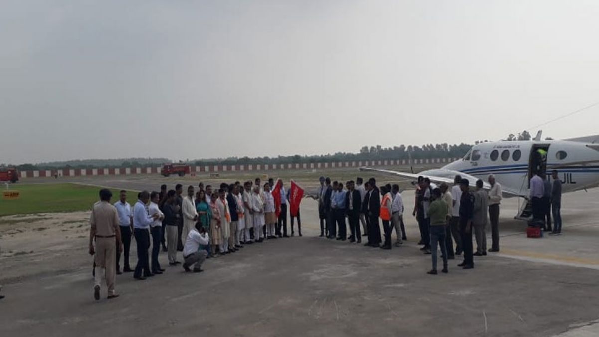 The first flight from Hisar Airport flies, now reach Chandigarh for Rs 1674!