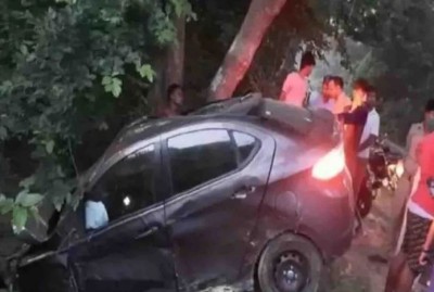 आईटीबीपी के जवानों का वाहन पेड़ से टकराया, पांच हुए घायल