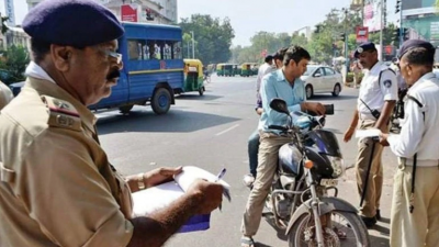 Motor Vehicle Act: If policeman breaks traffic rules, then he will have to pay double fine!