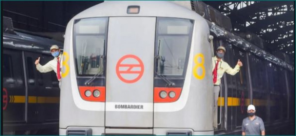 169 दिन बाद आज चली दिल्ली मेट्रो, डीएमआरसी ने जारी की गाइडलाइन