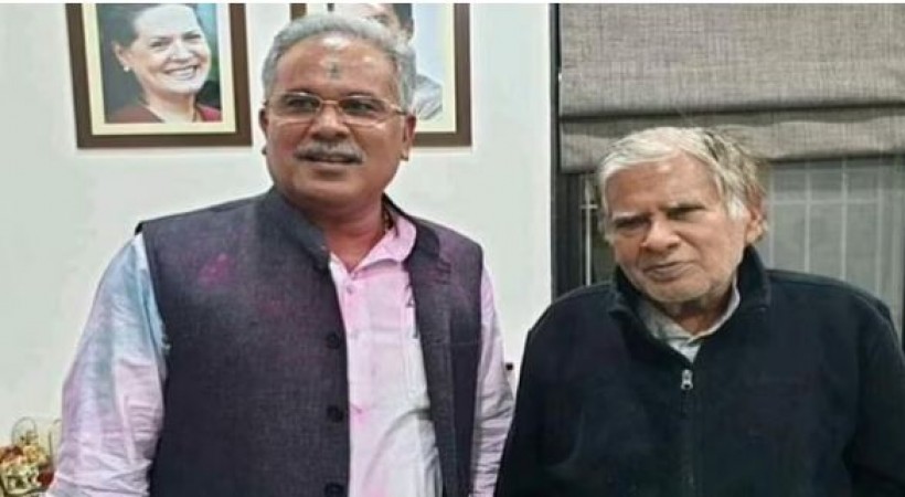 CM भूपेश बघेल के पिता गिरफ्तार, कोर्ट ने 15 दिनों के लिए जेल भेजा
