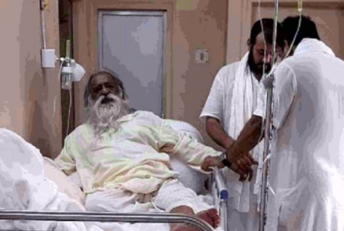 Swami Adgadanand discharged from hospital