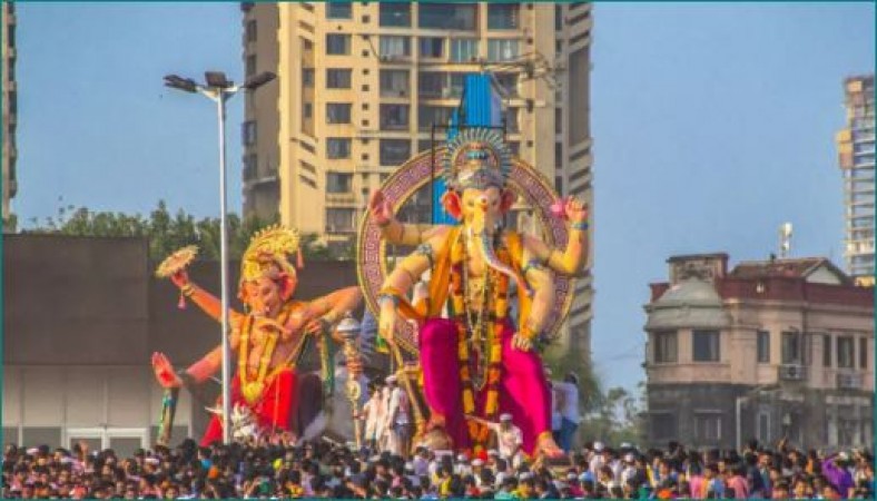 Mumbai: Preparations for the arrival of 'Lalbaugcha Raja' started, new jewelry of 2 kg 31 grams arrived