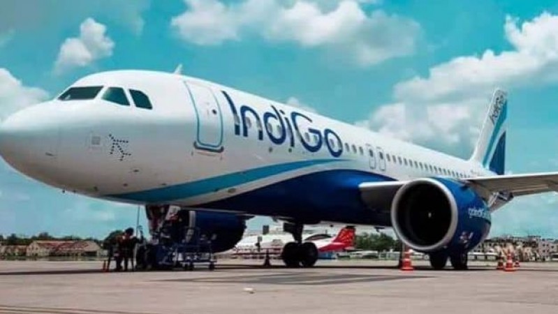 Commotion due to the info of bomb in the Indigo plane, flight delayed