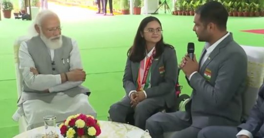Paralympic players got emotional while talking to PM Modi, said this big thing about him