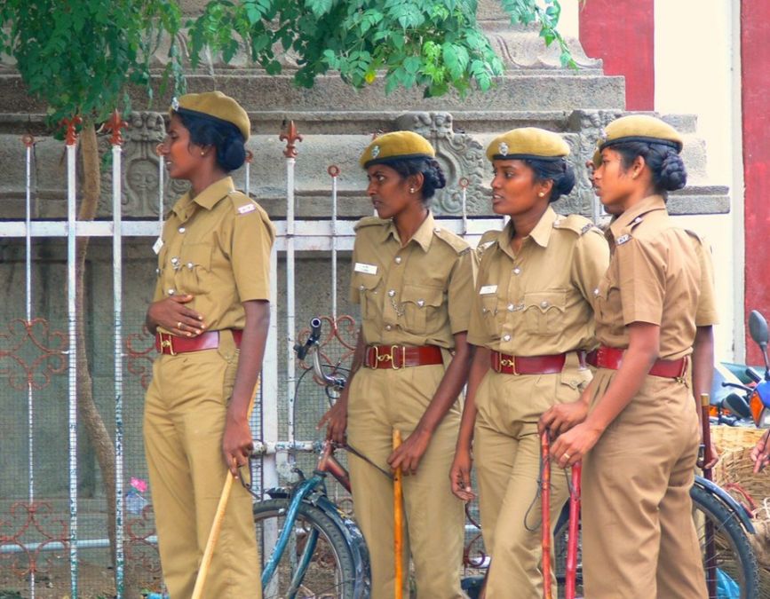 United Nations honored five Indian women police officers