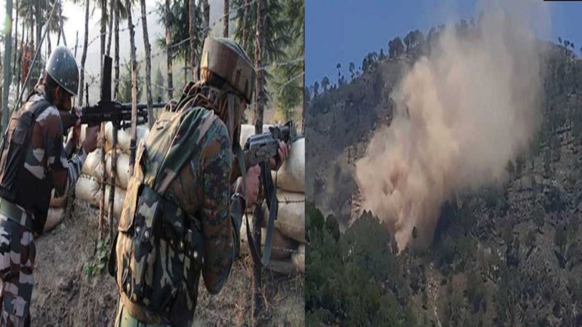 Pakistan again violates ceasefire in Jammu and Kashmir, firing intermittently throughout the night