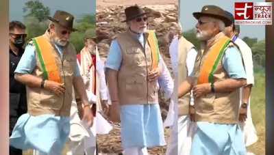 PM Modi looked tremendous, you'll also become his fan by watching VIDEO