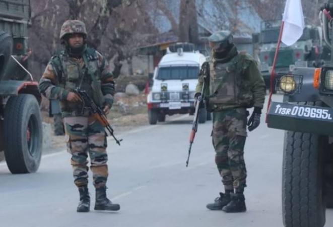 2 terrorists killed in Jammu and Kashmir, encounter still going on, alert of terrorist attack in 4 districts