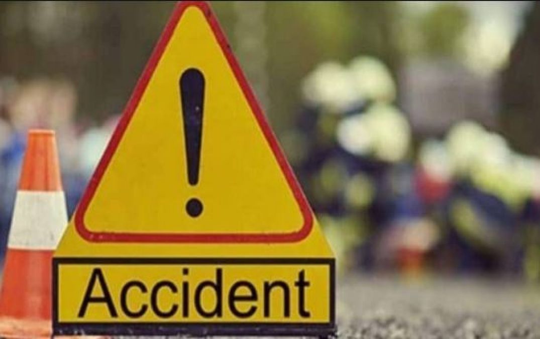 Big road accident in Haryana, ten people lost their lives