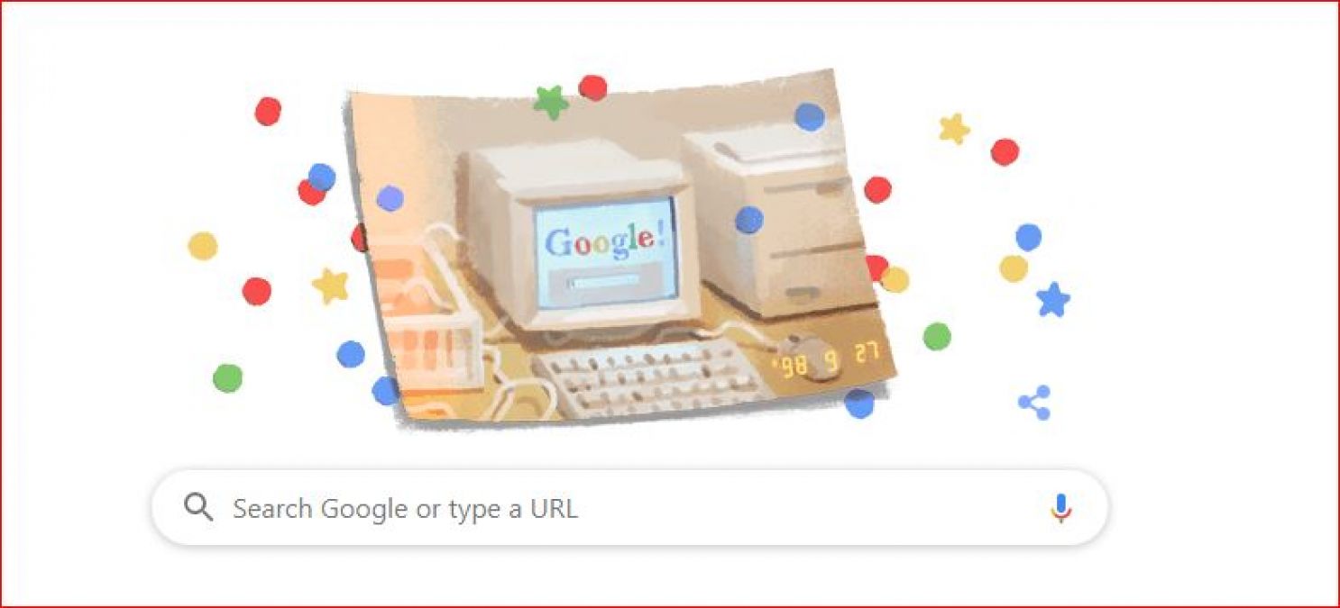 Google celebrates 21st birthday with a Doodle
