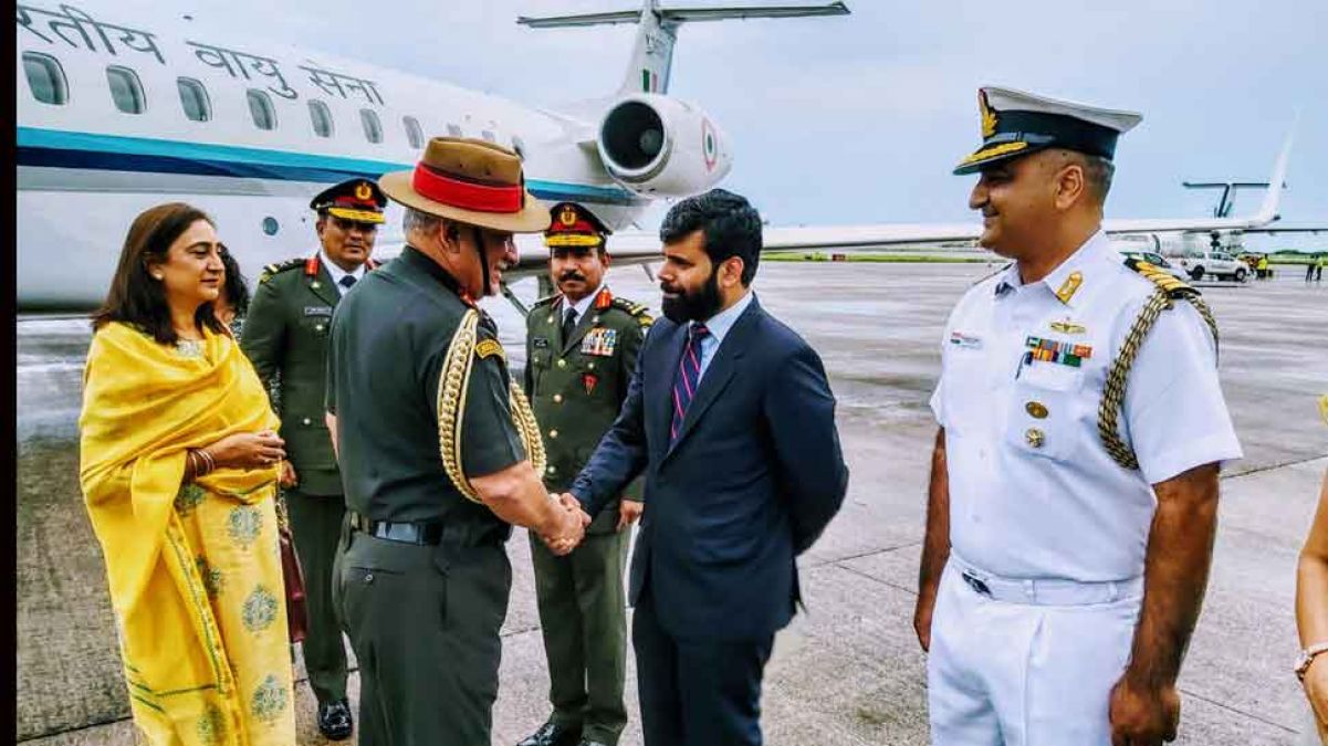 Army Chief Gen Rawat on 5-day Maldives visit