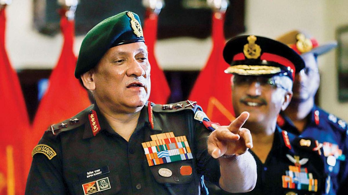 सेनाध्यक्ष बिपिन रावत पांच दिवसीय मालदीव दौरे के लिए रवाना