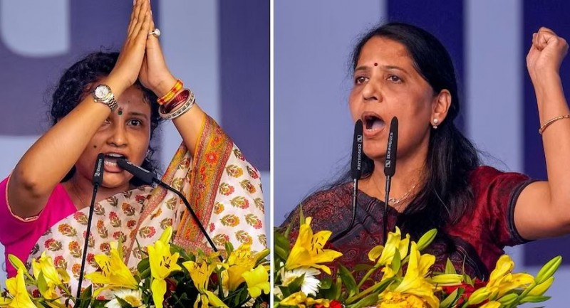 पति जेल में, पत्नियां मैदान में..! गुजरात में चुनाव प्रचार करने जा सकती हैं सुनीता केजरीवाल और कल्पना सोरेन