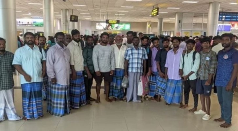 श्रीलंका से भारतीय नौसेना ने छुड़ाए 19 मछुआरे, वापस लौट रहे चेन्नई