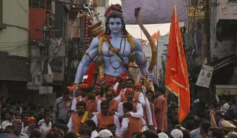 रामनवमी पर भी कांग्रेस ने दिखाई हिंदू घृणा! तेलंगाना में शोभायात्रा पर लगाई रोक, राजस्थान में हटवाए 'भगवा झंडे'