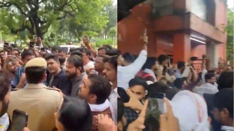 SSC परीक्षा में हुई धांधली को लेकर भड़के छात्र और शिक्षक, भाजपा सरकार की कर रहे निंदा