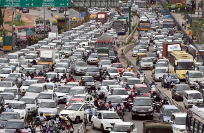 इस शहर में ट्रैफिक जाम से डूब रहे सालाना 20 हजार करोड़ रुपये, शोध में हुआ खुलासा