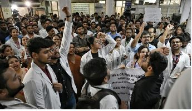 Resident doctors' strike continues, patients in hospitals do not expect relief