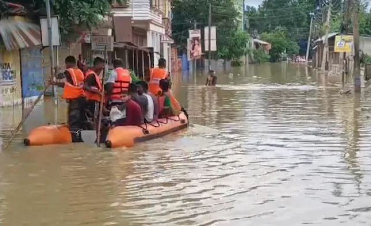 बाढ़ प्रभावित त्रिपुरा के लिए केंद्र ने जारी की 40 करोड़ की मदद, सीएम साहा ने जताया आभार