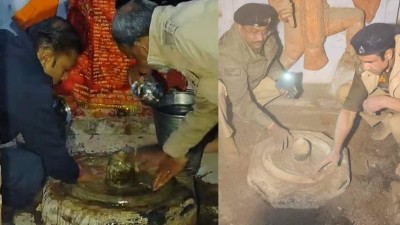 संभल: मुस्लिम इलाके में वीरान पड़ा था जो मंदिर, वहां 48 साल बाद हुई पूजा, गूंजे मंत्र