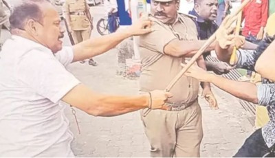 केरल सीएम पिनाराई विजयन की यात्रा में फिर मचा बवाल, कांग्रेस कार्यकर्ताओं को सुरक्षाकर्मियों ने बुरी तरह पीटा