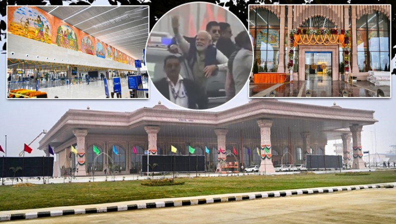 रामनगरी में पीएम मोदी का भव्य रोड शो, 6 वंदे भारत और 2 अमृत भारत ट्रेनों को दिखाई हरी झंडी, किया 'अयोध्या धाम' का लोकार्पण