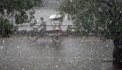 कई शहरों में हुई ओलावृष्टि, लखनऊ-दिल्ली में आज बारिश होने की संभावना