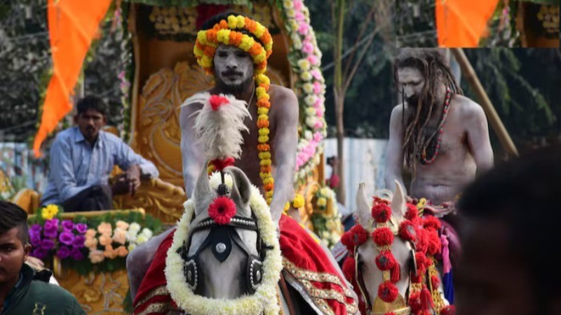 हर-हर महादेव के नाद से गूँज उठा प्रयागराज, देशभर से महाकुंभ में पहुँच रहे अखाड़े