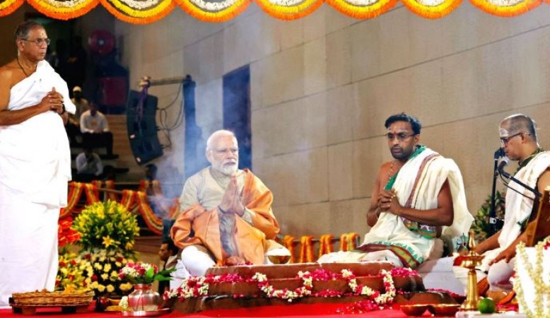'हम भाग्यशाली हैं, जो ऐसा प्रधानमंत्री मिला..', पीएम मोदी के 11 दिवसीय अनुष्ठान को संत समाज ने सराहा
