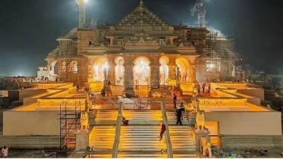 राम मंदिर में बम की अफवाह से मच गई अफरा-तफरी