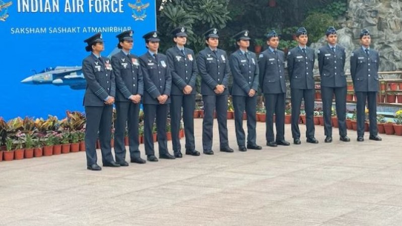 पहली बार गणतंत्र दिवस परेड का हिस्सा बनेंगी भारतीय वायुसेना की 48 महिला अग्निवीर