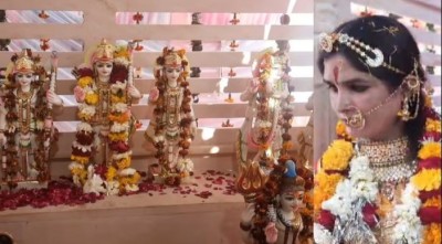 किन्नर कोमल ने MP में बनवाया राम मंदिर, हजारों भक्तों ने लिया हिस्सा