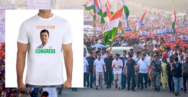 670 रुपए में राहुल गांधी के साइन वाली टीशर्ट ! चंदे के बदले में क्या दे रही कांग्रेस, अब तक कितने करोड़ मिले ?