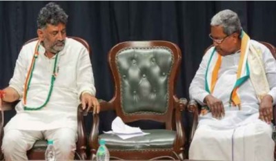 कर्नाटक में दो कांग्रेस नेताओं को लेकर आमने-सामने आए हिन्दू समुदाय, सिद्धरमैया और शिवकुमार में सत्ता संघर्ष