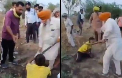 दलित युवकों को बेरहमी से पीटने के मामले में भारतीय किसान यूनियन के नेता मंजीत सिंह गिरफ्तार, Video