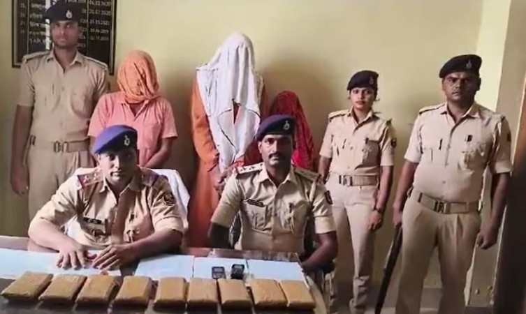 बिहार पुलिस को मिली बड़ी कामयाबी, 2 करोड़ की चरस के साथ पकड़ी गई महिला