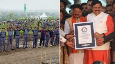 इंदौर ने बनाया विश्व रिकॉर्ड, एक दिन में लगाएं 12.42 लाख पौधे