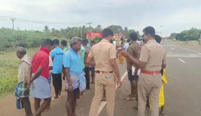 तमिलनाडु: पदयात्रा पर निकले 5 श्रद्धालुओं को तेज रफ्तार वैन ने रौंदा, सभी की मौत