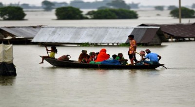 असम में बाढ़ से हाहाकार, अब तक 113 लोगों की मौत, ढाई लाख लोग प्रभावित