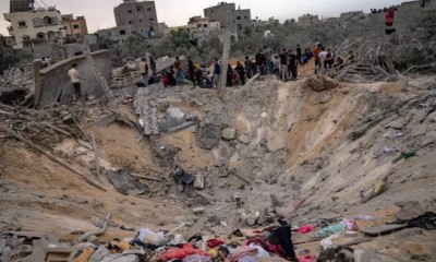 गाज़ा में रातभर इजराइल ने दागे बम, कई लोगों की मौत, ताबाही के बीच आज बाइडेन से मिलने जा रहे नेतन्याहू