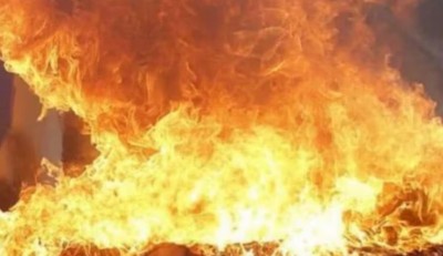 घर में अचानक आग लगने से जिंदा जली 2 बच्चियां, 6 की हालत गंभीर
