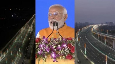PM मोदी ने किया 8 लेन के द्वारका एक्सप्रेसवे का उद्घाटन, रोडशो में गूँजा ‘जय श्री राम’