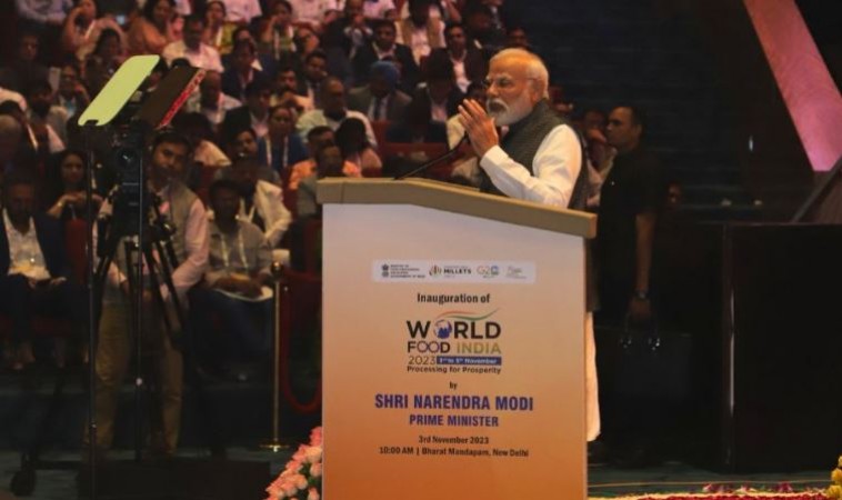 'जैसे योग पहुंचा, वैसे ही दुनिया के हर कोने में पहुंचेगा भारत का बाजरा..', वर्ल्ड फ़ूड इंडिया 2023 के उद्घाटन में बोले पीएम मोदी